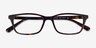 Ray-Ban RB5416D Écailles AcétateMontures de lunettes de vue d'EyeBuyDirect, Vue Rapprochée