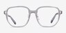 Ray-Ban RB5424D Transparent Gray AcetateEyeglass Frames from EyeBuyDirect, Front View