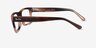 Ray-Ban RB5435F Tortoise Brown AcetateEyeglass Frames from EyeBuyDirect, Side View