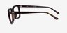 Ray-Ban RB7239F Alain Tortoise AcetateEyeglass Frames from EyeBuyDirect, Side View