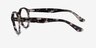Ray-Ban RB7680V Larry Gray Tortoise AcetateEyeglass Frames from EyeBuyDirect, Side View
