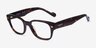 Vogue Eyewear VO5529 Dark Tortoise AcetateEyeglass Frames from EyeBuyDirect, Angle View