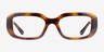 Vogue Eyewear VO5568 Dark Tortoise PlasticEyeglass Frames from EyeBuyDirect, Front View
