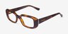 Vogue Eyewear VO5568 Dark Tortoise PlasticEyeglass Frames from EyeBuyDirect, Angle View