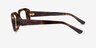 Vogue Eyewear VO5568 Dark Tortoise PlasticEyeglass Frames from EyeBuyDirect, Side View