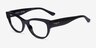 Vogue Eyewear VO5604 Black AcetateEyeglass Frames from EyeBuyDirect, Angle View