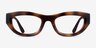Vogue Eyewear VO5615 Total Dark Tortoise PlastiqueMontures de lunettes de vue d'EyeBuyDirect, Vue de Face