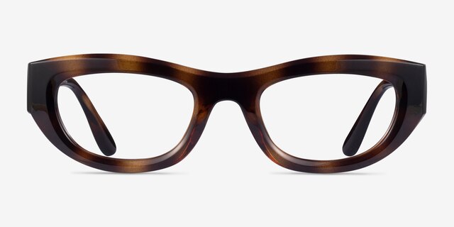 Vogue Eyewear VO5615 Total Dark Tortoise PlasticEyeglass Frames from EyeBuyDirect, Front View