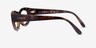 Vogue Eyewear VO5615 Total Dark Tortoise PlastiqueMontures de lunettes de vue d'EyeBuyDirect, Vue de Côté