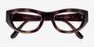 Vogue Eyewear VO5615 Total Dark Tortoise PlasticEyeglass Frames from EyeBuyDirect, Closed View