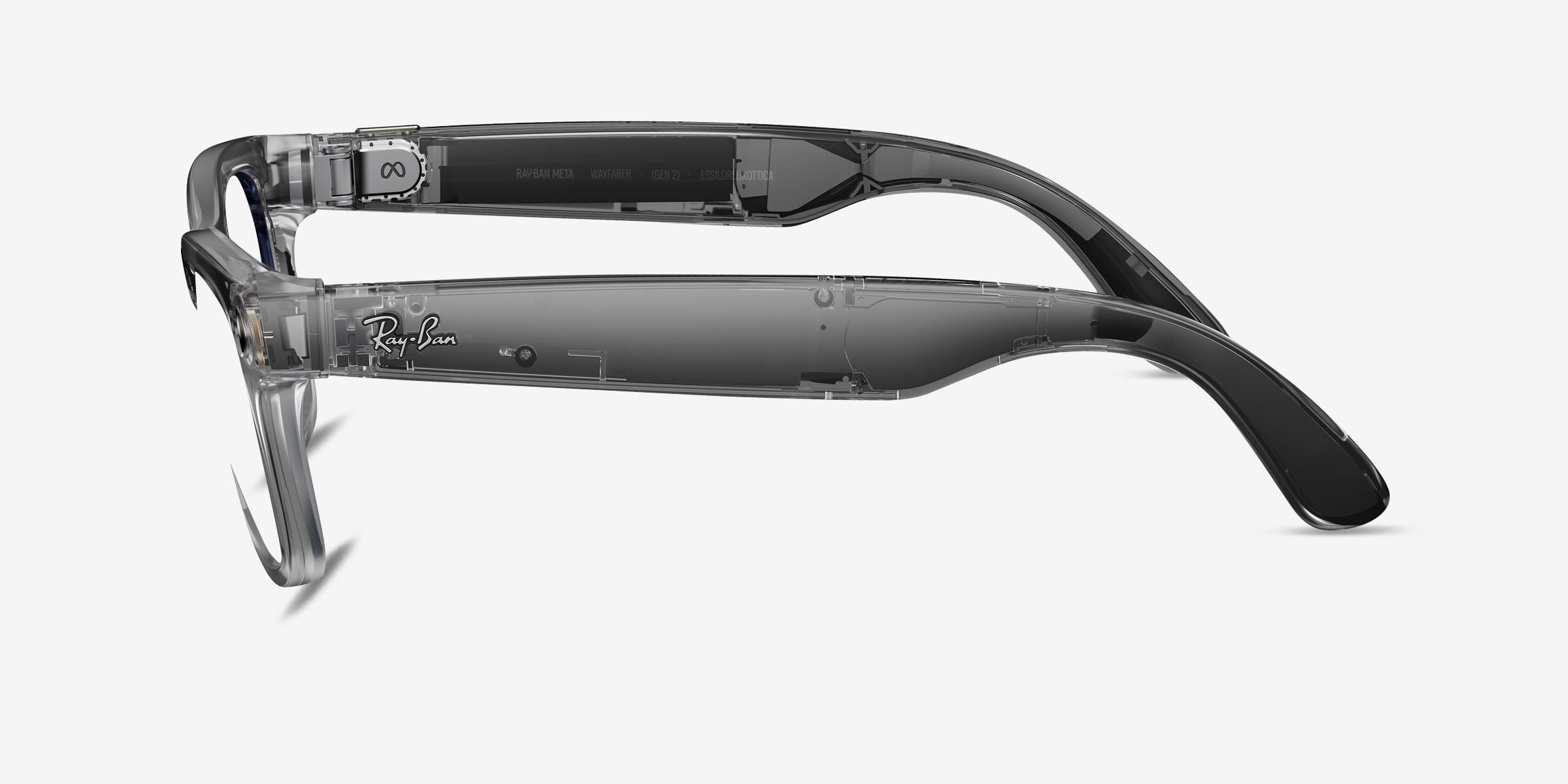 Ray-Ban Meta Wayfarer (Gen 2) - Square Shiny Black Frame