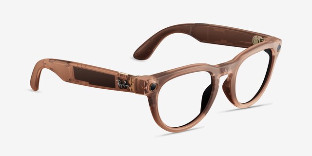 Ray-Ban Meta (Gen 2) Headliner Matte Peach Plastic from EyeBuyDirect