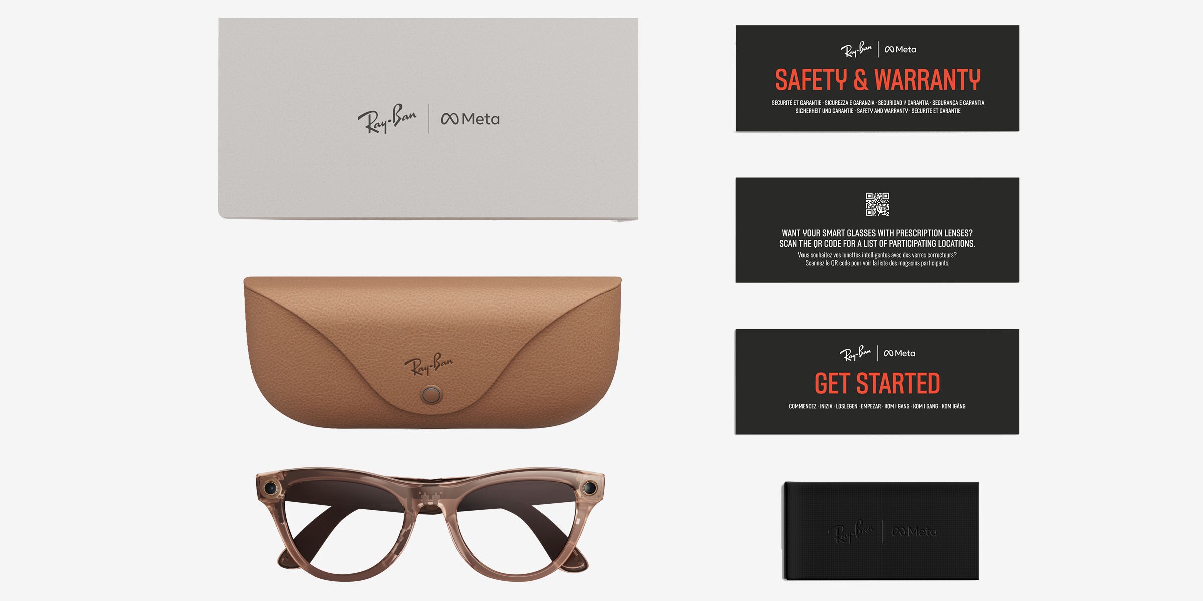 Ray-Ban Meta Skyler (Gen 2) - Cat Eye Shiny Black Frame | Eyebuydirect
