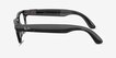 Ray-Ban Meta (Gen 2) Blayzer Optics Shiny Transparent Black Plastic from EyeBuyDirect, Side View
