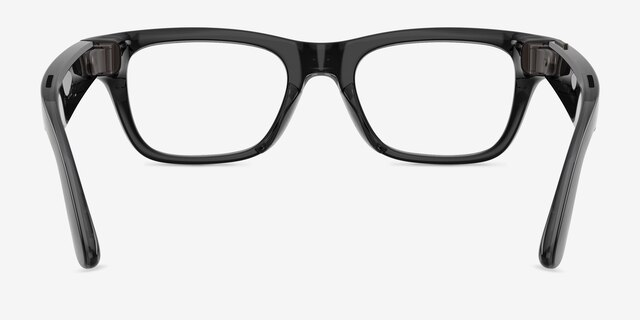 Ray-Ban Meta (Gen 2) Blayzer Optics Shiny Transparent Black Plastic from EyeBuyDirect