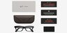 Ray-Ban Meta Blayzer Optics (Gen 2) Shiny Transparent Black Plastic from EyeBuyDirect