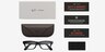 Ray-Ban Meta Blayzer Optics (Gen 2) Shiny Transparent Black Plastic from EyeBuyDirect