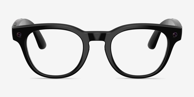 Ray-Ban Meta (Gen 2) Scriber Optics Shiny Black Plastic from EyeBuyDirect, Front View
