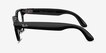 Ray-Ban Meta (Gen 2) Scriber Optics Shiny Black Plastic from EyeBuyDirect, Side View