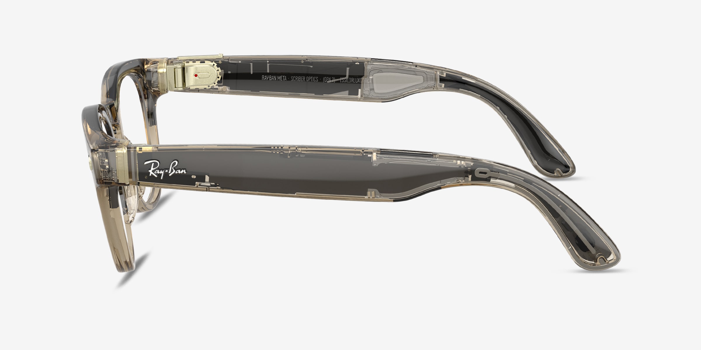Ray-Ban Meta Scriber Optics (Gen 2) - Round Shiny Black Frame