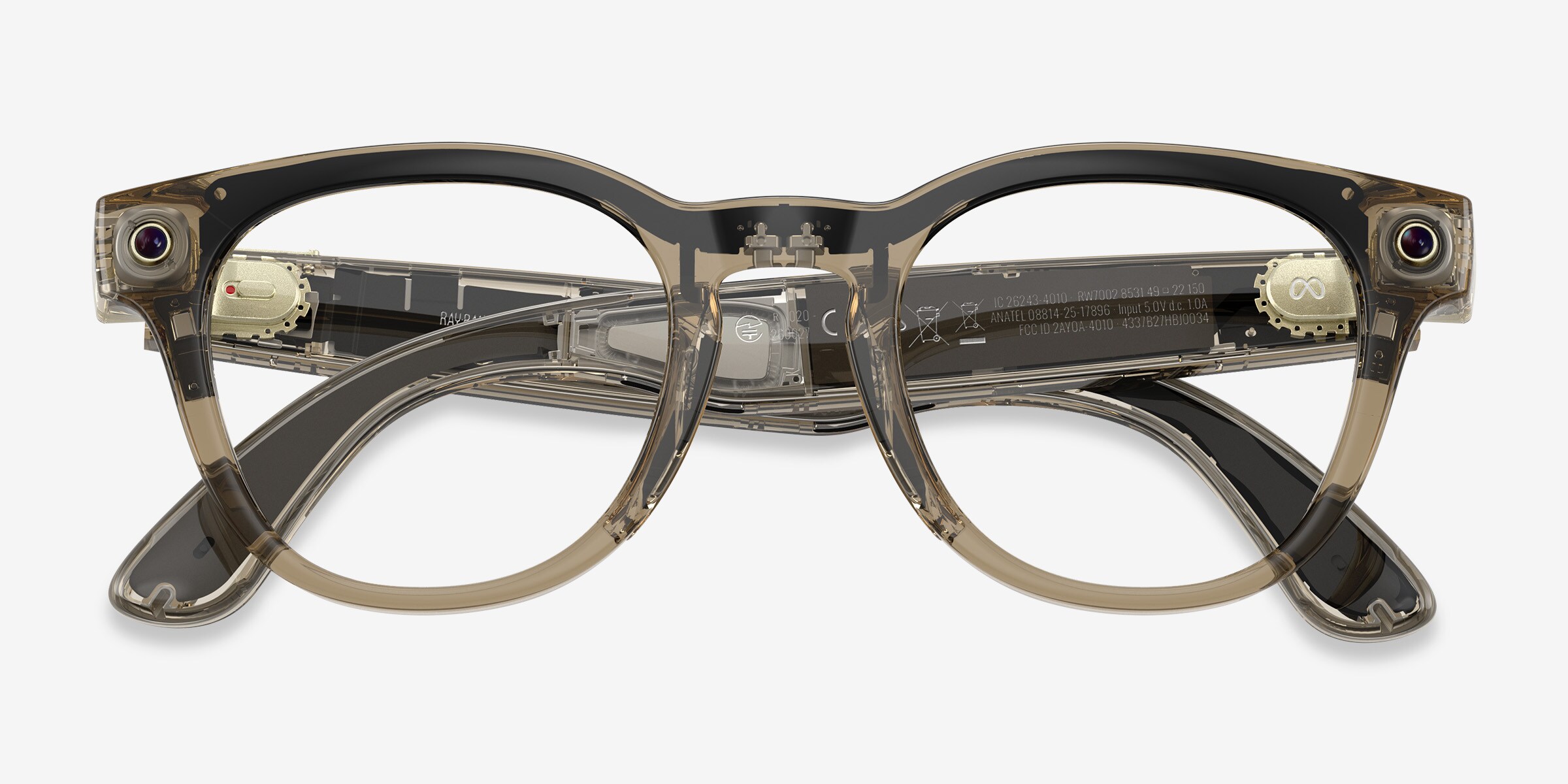 Ray-Ban Meta Scriber Optics (Gen 2) - Round Havana Frame 
