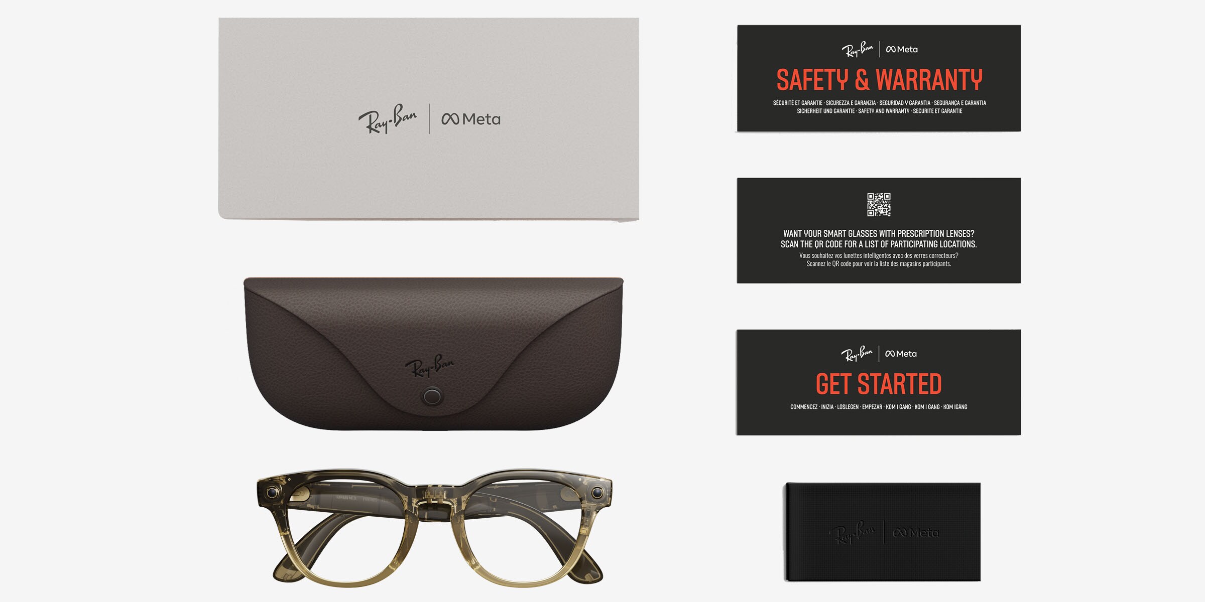 Ray-Ban Meta Scriber Optics (Gen 2) - Round Shiny Black Frame 