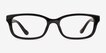 Coach HC6233U Black AcetateEyeglass Frames from EyeBuyDirect, Front View