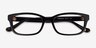 Coach HC6233U Noir AcétateMontures de lunettes de vue d'EyeBuyDirect, Vue Rapprochée
