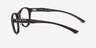 Oakley Draw Up Satin Black PlastiqueMontures de lunettes de vue d'EyeBuyDirect, Vue de Côté