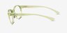 Oakley Spindrift Rx Polished Translucent Fern PlastiqueMontures de lunettes de vue d'EyeBuyDirect, Vue de Côté
