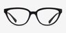 Vogue Eyewear VO5517B Noir PlastiqueMontures de lunettes de vue d'EyeBuyDirect, Vue de Face