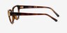 Vogue Eyewear VO5610B Dark Havana PlasticEyeglass Frames from EyeBuyDirect, Side View