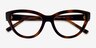 Vogue Eyewear VO5610B Dark Havana PlasticEyeglass Frames from EyeBuyDirect, Closed View