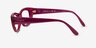 Vogue Eyewear VO5610B Transparent Fuchsia PlastiqueMontures de lunettes de vue d'EyeBuyDirect, Vue de Côté