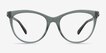 Swarovski SK2064 Transparent Green AcetateEyeglass Frames from EyeBuyDirect, Front View
