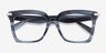 Michael Kors MK4191BU Exumas Denim Horn AcetateEyeglass Frames from EyeBuyDirect, Closed View