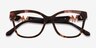 Michael Kors MK4203U Topanga Rose Transparent AcetateEyeglass Frames d'EyeBuyDirect, Vue Rapprochée