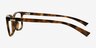 Armani Exchange AX3146U Shiny Havana PlasticEyeglass Frames d'EyeBuyDirect, Vue de Côté