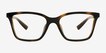 Armani Exchange AX3146U Shiny Havana PlasticEyeglass Frames from EyeBuyDirect, Front View