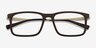 Armani Exchange AX3148U Matte Brown MétalMontures de lunettes de vue d'EyeBuyDirect, Vue Rapprochée