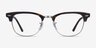 Ray-Ban RB5154 Clubmaster Dark Havana AcetateEyeglass Frames from EyeBuyDirect, Front View