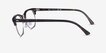 Ray-Ban RB5154 Clubmaster Dark Havana AcetateEyeglass Frames from EyeBuyDirect, Side View