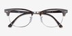 Ray-Ban RB5154 Clubmaster Dark Havana AcetateEyeglass Frames from EyeBuyDirect, Closed View