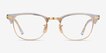 Ray-Ban RB5154 Clubmaster Transparent AcetateEyeglass Frames from EyeBuyDirect, Front View