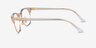 Ray-Ban RB5154 Clubmaster Transparent AcetateEyeglass Frames from EyeBuyDirect, Side View