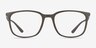 Ray-Ban RB7199 Matte Brown AcetateEyeglass Frames from EyeBuyDirect, Front View
