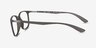 Ray-Ban RB7199 Matte Brown AcetateEyeglass Frames from EyeBuyDirect, Side View