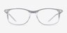 Ray-Ban RB7274 Transparent MetalEyeglass Frames d'EyeBuyDirect, Vue de Face