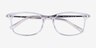 Ray-Ban RB7274 Transparent MetalEyeglass Frames d'EyeBuyDirect, Vue Rapprochée