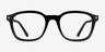 Ray-Ban RB5460 Black AcetateEyeglass Frames d'EyeBuyDirect, Vue de Face